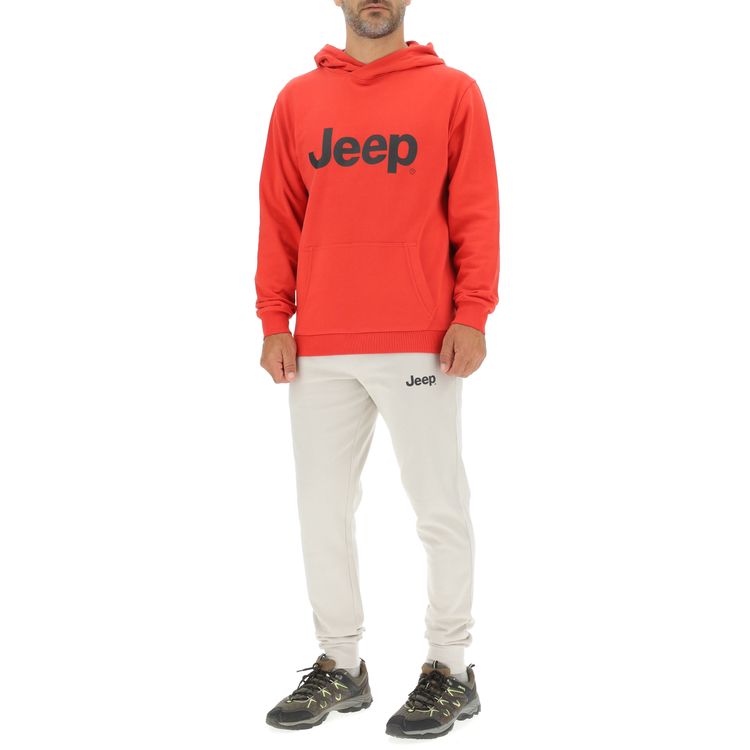 ★JEEP★ Big print brushed sweatshirt J MAN HOODED SWEATSHIRT JEEP Print J22W