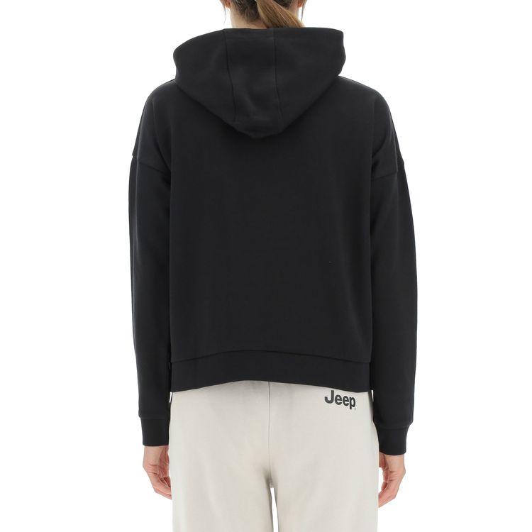 J WOMAN HOODED CROPPED SWEATSHIRT JEEP Striped Print J22W